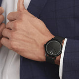  Shop Authentic Movado Bold Black Dial Black Mesh Bracelet Watch For Men - 3600261 - Luxxuri
