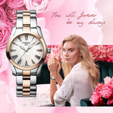  Shop Authentic Tissot T Wave Mother of Pearl Dial Two Tone Steel Strap Watch For Women - T112.210.22.113.01 - Luxxuri