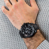  Shop Authentic Diesel Mega Chief Chronograph Black Steel Strap Watch For Men - DZ4283 - Luxxuri