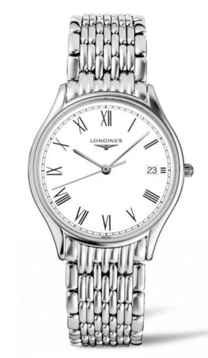  Shop Authentic Longines Lyre White Dial Silver Stainless Steel Watch for Women - L4.259.4.11.6 - Luxxuri