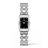  Shop Authentic Longines Dolcevita Black Dial Silver Steel Strap Watch for Women - L5.258.4.57.6 - Luxxuri