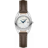  Shop Authentic Longines Equestrian Mother of Pearl Dial Brown Leather Strap Watch for Women - L6.136.4.87.2 - Luxxuri