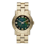  Shop Authentic Marc Jacobs Amy Green Dial Gold Steel Strap Watch for Women - MBM8609 - Luxxuri