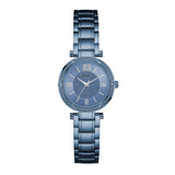  Shop Authentic Guess Park Ave Analog Quartz Blue Dial Blue Steel Strap Watch For Women - W0767L4 - Luxxuri