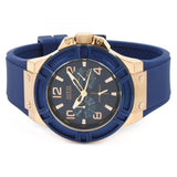  Shop Authentic Guess Rigor Blue Dial Blue Silicone Strap Watch For Men - W0247G3 - Luxxuri