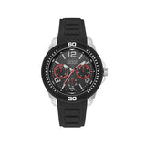  Shop Authentic Guess Tread Black Dial Black Rubber Strap Watch for Men - W0967G1 - Luxxuri