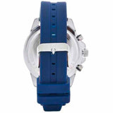  Shop Authentic Tommy Hilfiger Mason Blue Dial Blue Rubber Strap Watch for Men - 1791791 - Luxxuri
