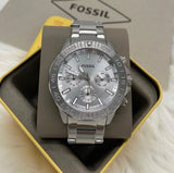 Shop Authentic Fossil Bannon Multifunction Chronograph Silver Dial Silver Steel Strap Watch for Men - BQ2490 - Luxxuri