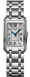  Shop Authentic Longines Dolcevita Diamonds Silver Dial Silver Steel Strap Watch for Women - L5.258.0.71.6 - Luxxuri
