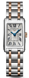  Shop Authentic Longines Dolcevita 18K Gold Silver Dial Two Tone Steel Strap Watch for Women - L5.258.5.71.7 - Luxxuri