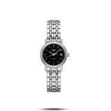  Shop Authentic Longines Presence 25.5mm Automatic Black Dial Silver Steel Strap Watch for Women - L4.321.4.52.6 - Luxxuri
