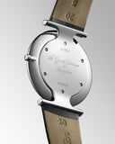  Shop Authentic Longines La Grande Classique De Longines White Dial Black Leather Strap Watch for Women - L4.755.4.11.2 - Luxxuri