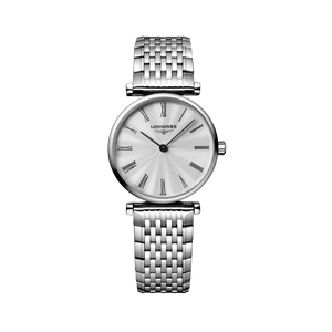  Shop Authentic Longines La Grande Classique White Dial Silver Steel Strap Watch for Women - L4.209.4.71.6 - Luxxuri
