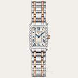  Shop Authentic Longines Dolcevita Diamonds White Dial Two Tone Steel Strap Watch for Women - L5.258.5.79.7 - Luxxuri