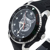  Shop Authentic Gucci Dive Feline Black Dial Black Rubber Strap Watch For Men - YA136320 - Luxxuri