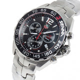  Shop Authentic Tag Heuer Senna Chronograph Special Edition Black Dial Silver Steel Strap Watch for Men - CAZ1015.BA0883 - Luxxuri