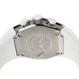  Shop Authentic Emporio Armani Sportivo Analog Quartz White Dial White Rubber Strap Watch For Men - AR6103 - Luxxuri