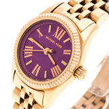 Shop Authentic Michael Kors Lexington Quartz Pink Dial Rose Gold Steel Strap Watch For Women - MK3273 - Luxxuri