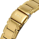 Shop Authentic Guess Lily Quartz Gold Dial Gold Steel Strap Watch For Women - GW0528L2 - Luxxuri