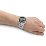  Shop Authentic Guess Duke Glitz Black Dial Silver Steel Strap Watch For Men - GW0576G1 - Luxxuri