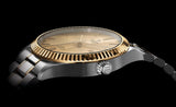  Shop Authentic Tudor Style Automatic Silver Dial Two Tone Steel Strap Watch for Men - M12713-0003 - Luxxuri