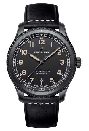  Shop Authentic Breitling Navitimer 8 Automatic Chronometer Black Dial Mens Watch - M17314101B1X1 - Luxxuri