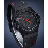  Shop Authentic Maserati Potenza 3H STR Black Dial 42mm Leather Strap Watch For Men - R8851108010 - Luxxuri