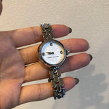  Shop Authentic Marc Jacobs Courtney Mother of Pearl White Dial Silver Steel Strap Watch for Women - MJ3459 - Luxxuri