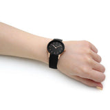  Shop Authentic Daniel Wellington Iconic Motion Black Dial Rubber Strap Watch For Women - DW00100426 - Luxxuri