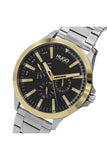  Shop Authentic Hugo Boss Professional Black Dial Two Tone Steel Strap Watch for Men - 1513529 - Luxxuri