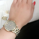  Shop Authentic Marc Jacobs Baker Brown Dial Gold Steel Strap Watch for Women - MBM8631 - Luxxuri