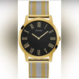  Shop Authentic Guess Richmond Quartz Black Dial Two Tone Mesh Bracelet Watch For Women - W1179G2 - Luxxuri