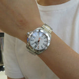  Shop Authentic Tag Heuer Aquaracer Automatic White Dial Silver Steel Strap Watch for Men - WBD2111.BA0928 - Luxxuri