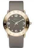  Shop Authentic Marc Jacobs Amy Grey Dial Grey Leather Strap Watch for Women - MBM1153 - Luxxuri