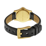  Shop Authentic Marc Jacobs Henry Dinky Black Dial Black Leather Strap Watch for Women - MBM1240 - Luxxuri