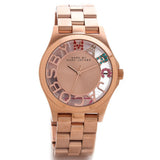  Shop Authentic Marc Jacobs Henry Skeleton Rose Gold Dial Rose Gold Steel Strap Watch for Women - MBM3264 - Luxxuri