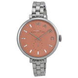  Shop Authentic Marc Jacobs Sally Orange Dial Silver Steel Strap Watch for Women - MBM3365 - Luxxuri