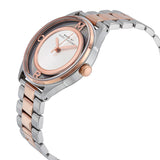  Shop Authentic Marc Jacobs Tether Transparent White Dial Two Tone Steel Strap Watch for Women - MBM3418 - Luxxuri