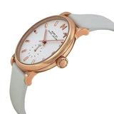  Shop Authentic Marc Jacobs Baker White Dial White Leather Strap Watch for Women - MBM1283 - Luxxuri