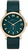  Shop Authentic Marc Jacobs Baker Green Dial Green Leather Strap Watch for Women - MBM1268 - Luxxuri