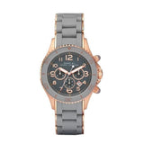  Shop Authentic Marc Jacobs Rock Chronograph Grey Dial Grey Silicone Strap Watch for Women - MBM2550 - Luxxuri