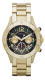  Shop Authentic Marc Jacobs Rock Chronograph Black Dial Gold Steel Strap Watch for Women - MBM3253 - Luxxuri