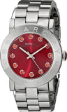  Shop Authentic Marc Jacobs Amy Red Dial Silver Steel Strap Watch for Women - MBM3335 - Luxxuri