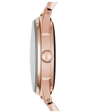  Shop Authentic Marc Jacobs Tether Transparent Rose Gold Dial Rose Gold Steel Strap Watch for Women - MBM3414 - Luxxuri