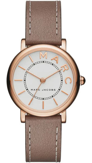  Shop Authentic Marc Jacobs Roxy White Dial Light Brown Leather Strap Watch for Women - MJ1538 - Luxxuri