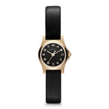  Shop Authentic Marc Jacobs Henry Dinky Black Dial Black Leather Strap Watch for Women - MBM1240 - Luxxuri