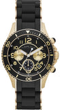  Shop Authentic Marc Jacobs Rock Chronograph Black Dial Black Silicone Strap Watch for Women - MBM2598 - Luxxuri