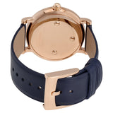  Shop Authentic Marc Jacobs Roxy Navy Blue Dial Blue Leather Strap Watch for Women - MJ1534 - Luxxuri