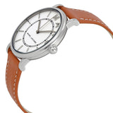  Shop Authentic Marc Jacobs Roxy Silver Dial Brown Leather Strap Watch for Women - MJ1572 - Luxxuri
