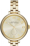  Shop Authentic Marc Jacobs Sally Champagne Gold Dial Gold Steel Strap Watch for Women - MBM3363 - Luxxuri